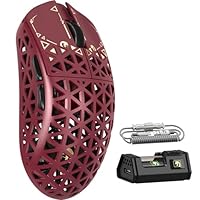MAMBASNAKE M5Ultra ゲーミングマウス PAW3950MAX 黒 Gaming Wireless Mouse 8KHz | Ultra-Light Carbon Fiber Pro